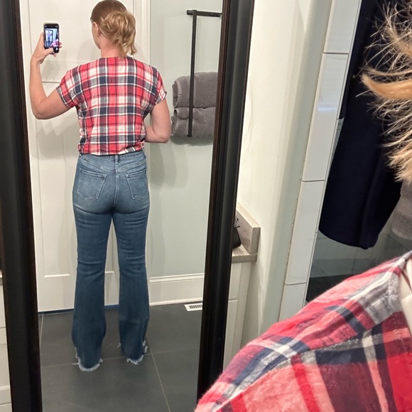 KanCan Western Front High Rise Flares 11/29 - Picture 3 of 8